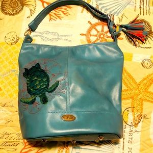 NEW Sea Turtle Hobo bag with wallet 💙